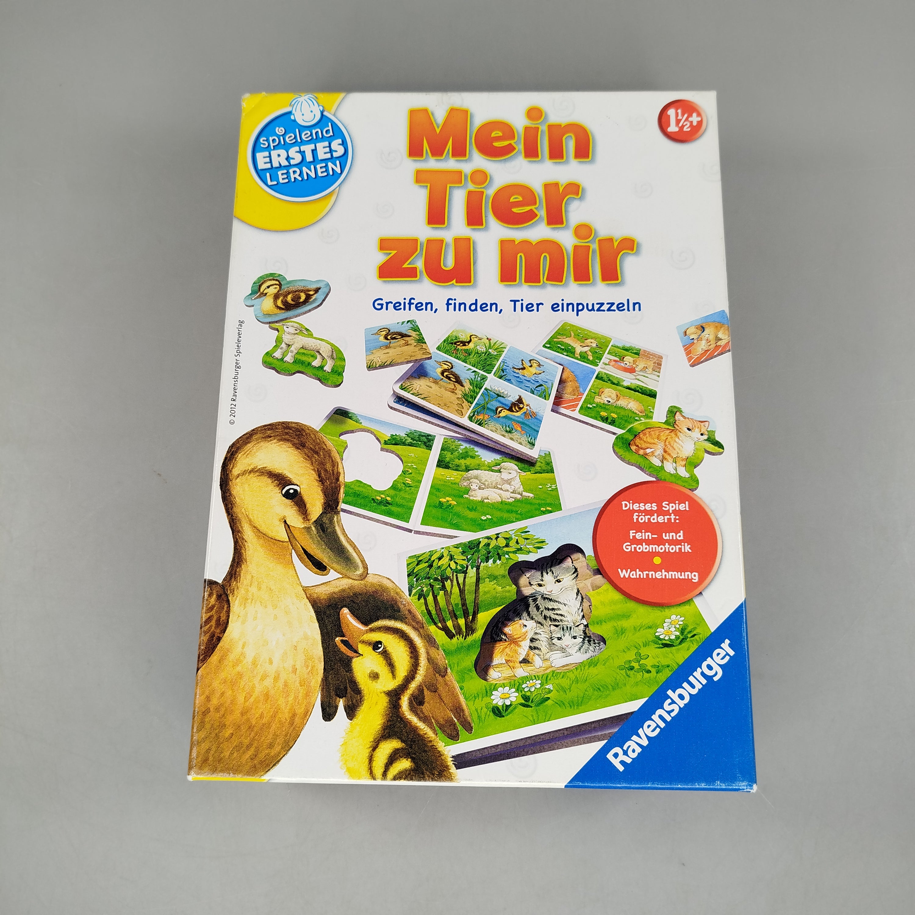 Ravensburger Lernspiel – Mein Tier zu mir, wie neu, ab 1 2 3 Jahre | ✅ geprüft